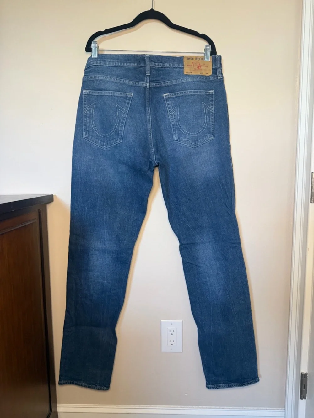 True Religion Straight Leg Indigo Jeans
